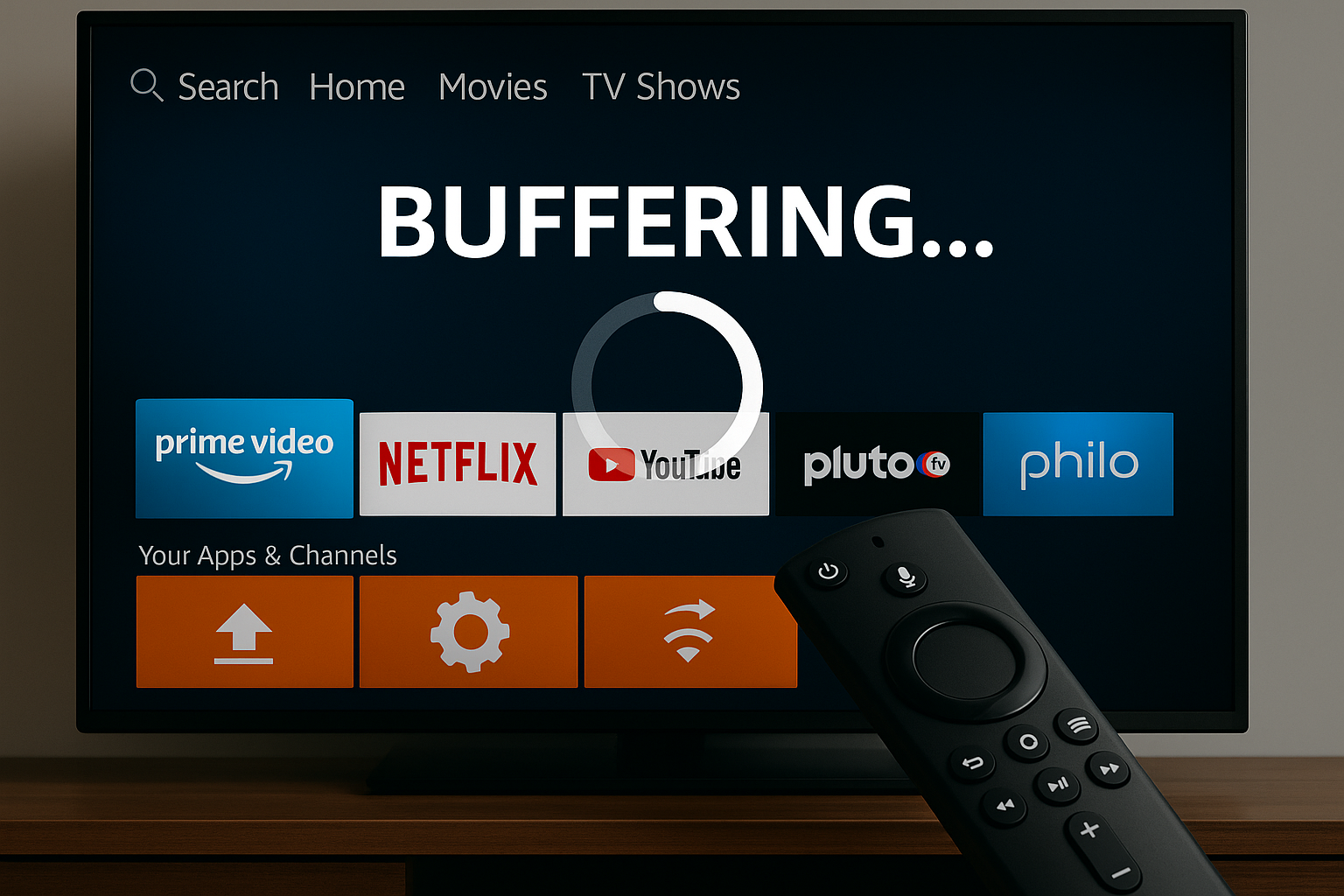 Buffering on Your Fire Stick Because of Sideloaded Apps